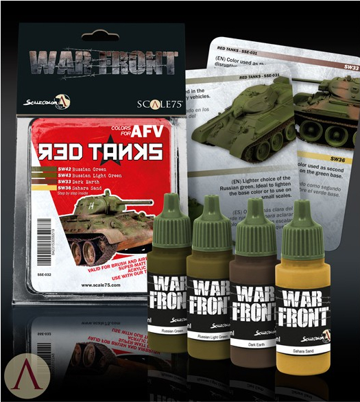 Red Tanks Set
